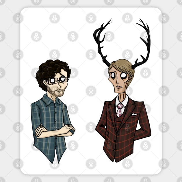 Murder Husbands Magnet by Bribritenma